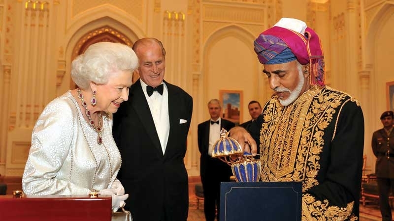 Sultan Qaboos bin Queen Elizabeth II Prince BcigyxyV7dQx