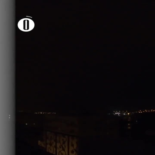 Strong gust rushed through Muscat all through the midnight and early hours of Monday
