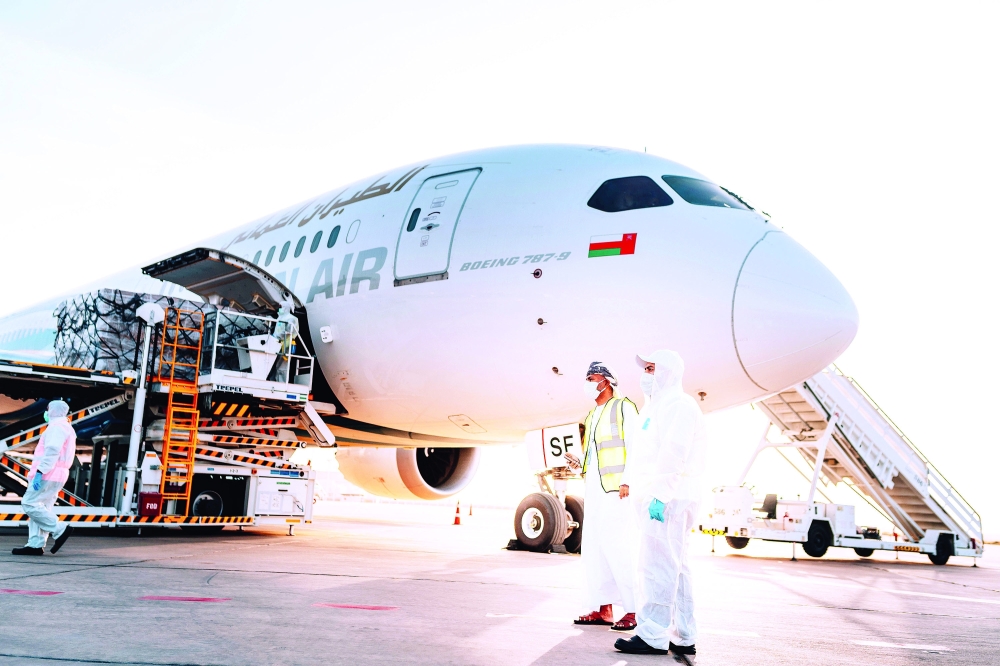 17 Oman Air to operate ‘cargolift’ flights to India