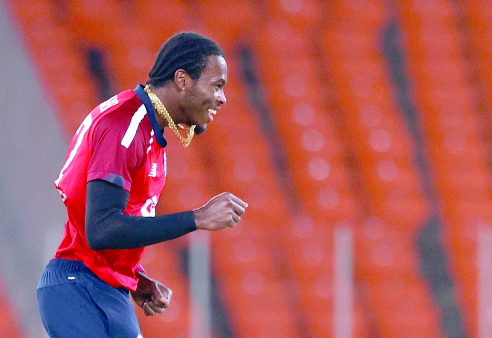 England's Jofra Archer