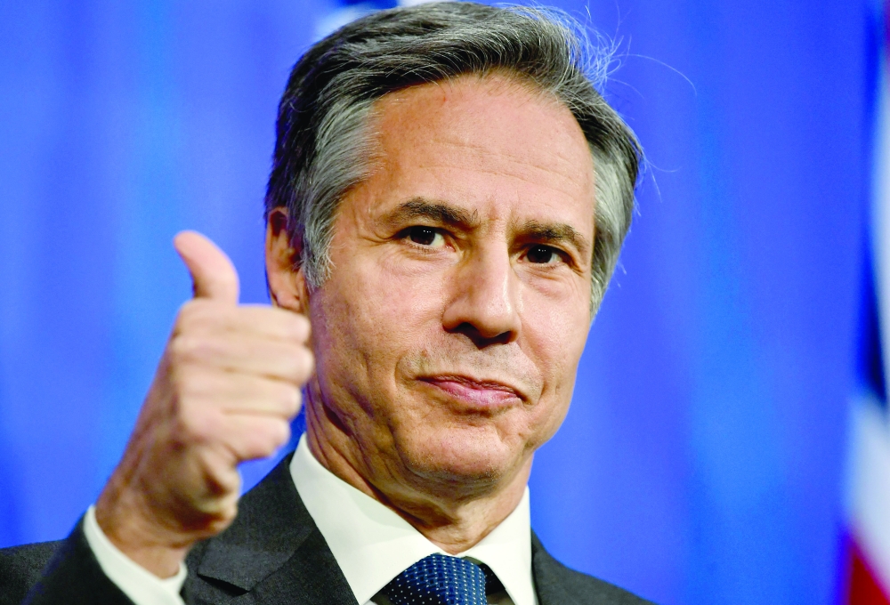 US Secretary of State Antony Blinken