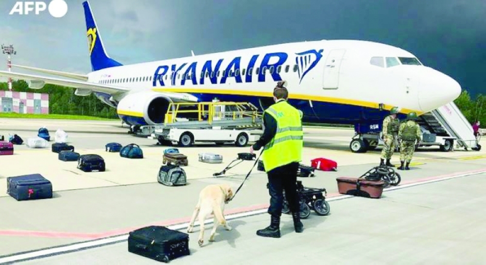 AFP File Photo of Ryanair Flight