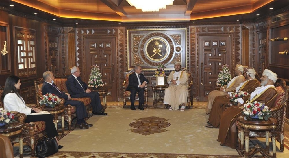 Sayyid Asaad receives Palestinian Premier -