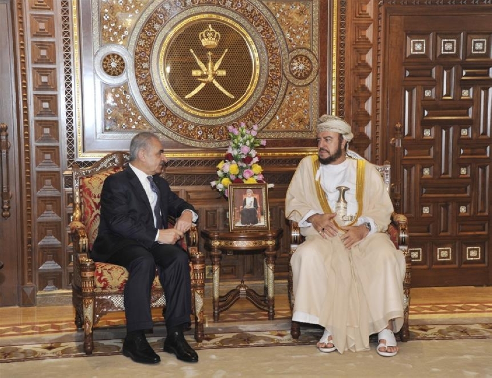 Sayyid Asaad receives Palestinian Premier