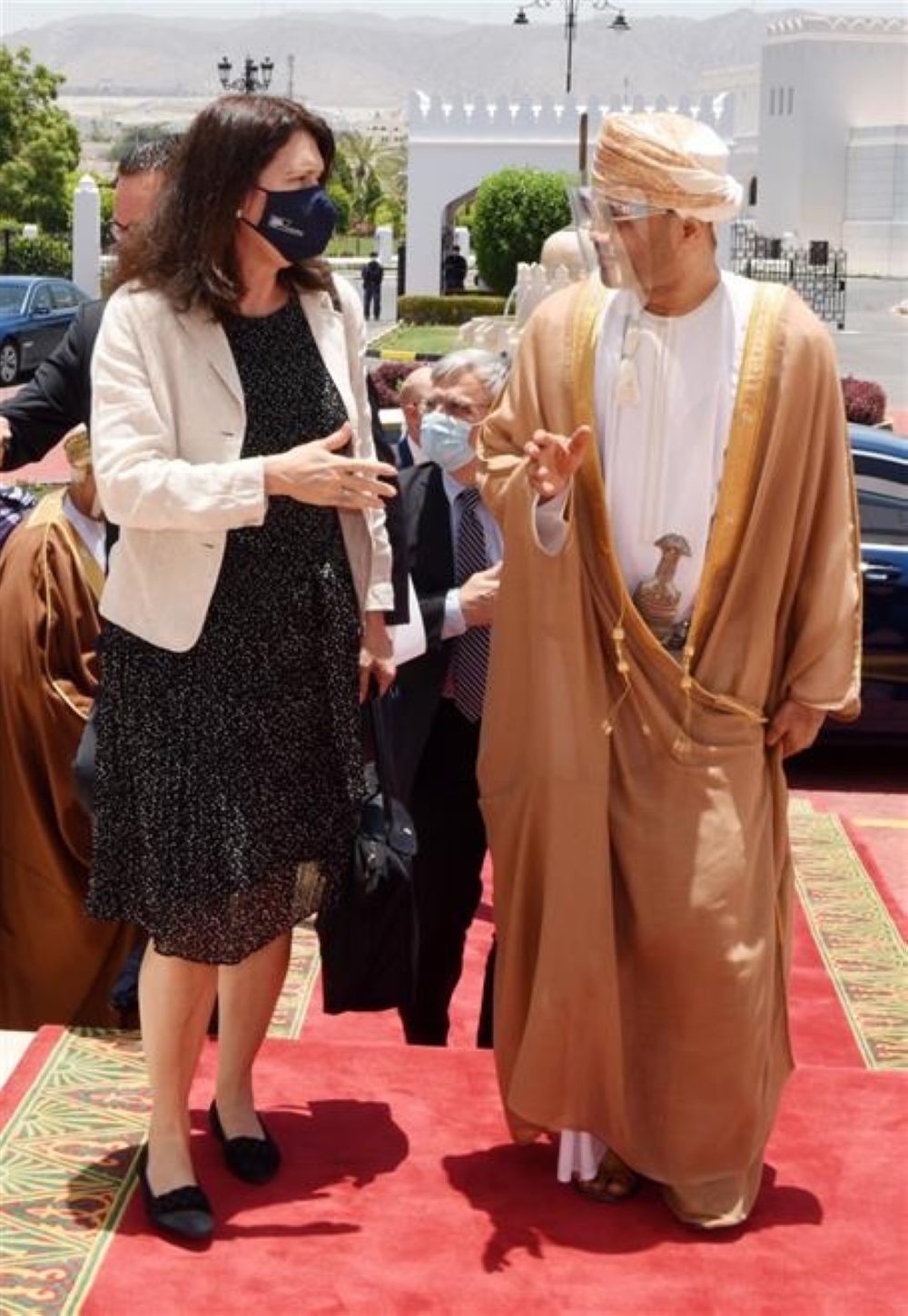 Foreign Minister Receives Swedish Counterpart1
