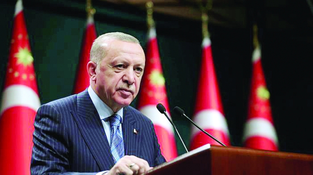 FILE-PHOTO-Turkish-President-Tayyip-Erdogan-gives-a-statement-after-a-cabinet-meeting-in-Ankara