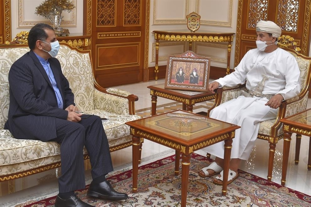 Royal Office Minister Receives Ambassador of Iran
