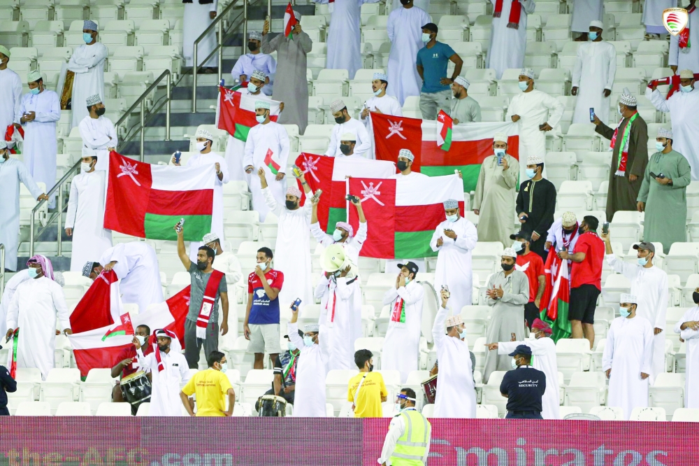 Oman fans