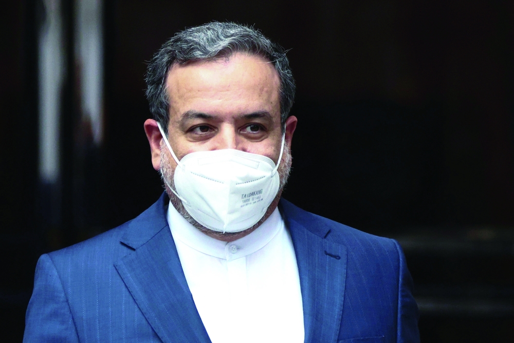 Iran's Deputy Foreign Minister, Abbas Araghchi, leaves a meeting of the Joint Commission of the Joint Comprehensive Plan of Action in Vienna. - Reuters