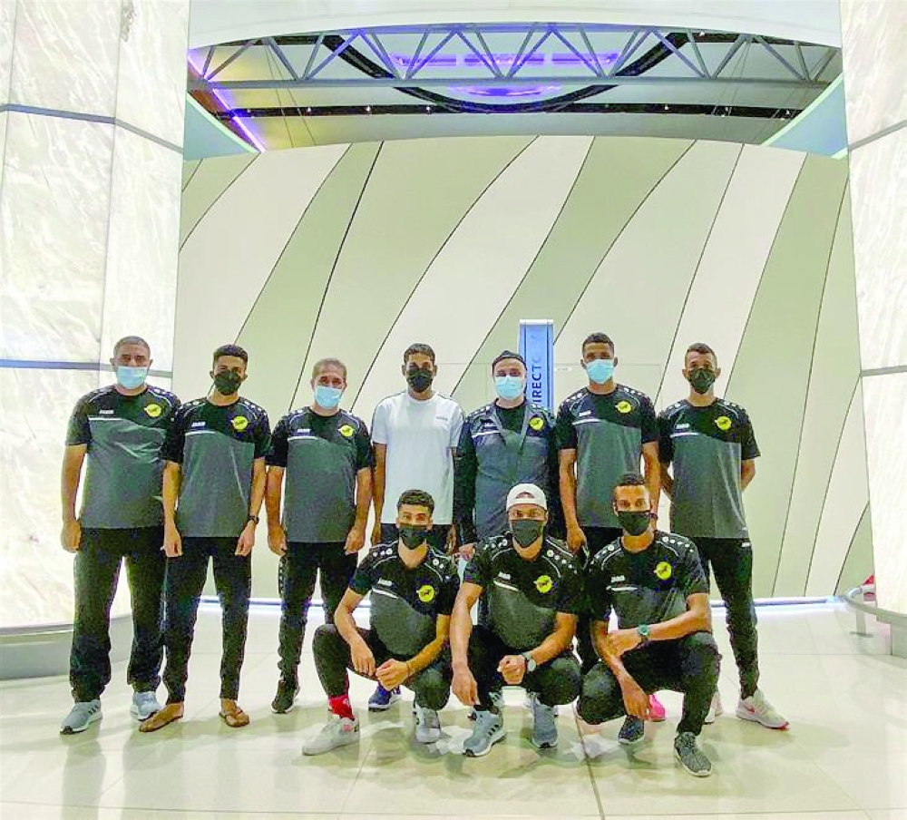 Oman athletics team1