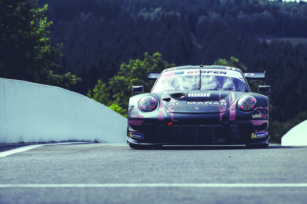 Lechner Racing action from Spa.