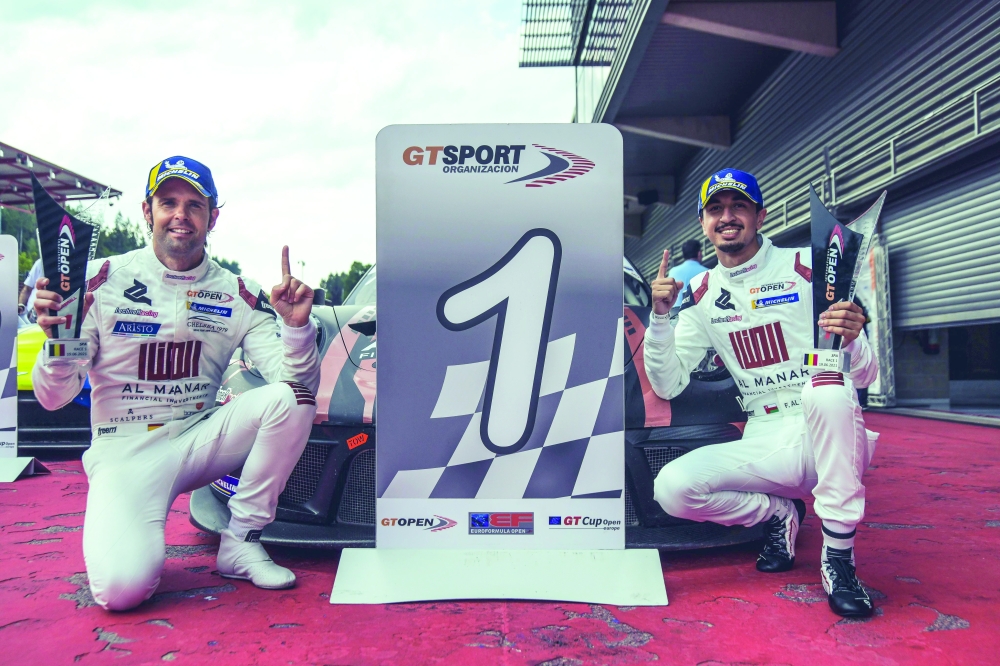 Al-Zubair and Soucek win race one at Spa. (1)