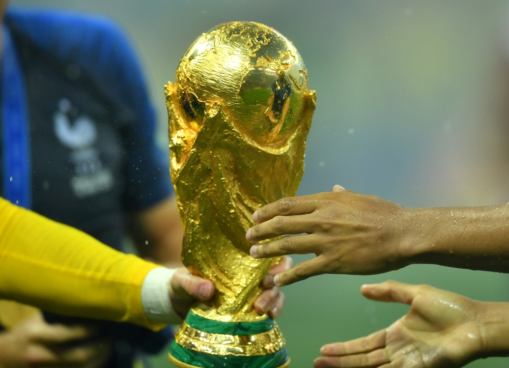 Football World Cup Trophy 