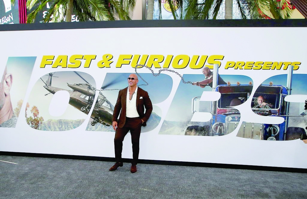 FILE PHOTO: Premiere for "Fast & Furious Presents: Hobbs & Shaw" in Los Angeles, California