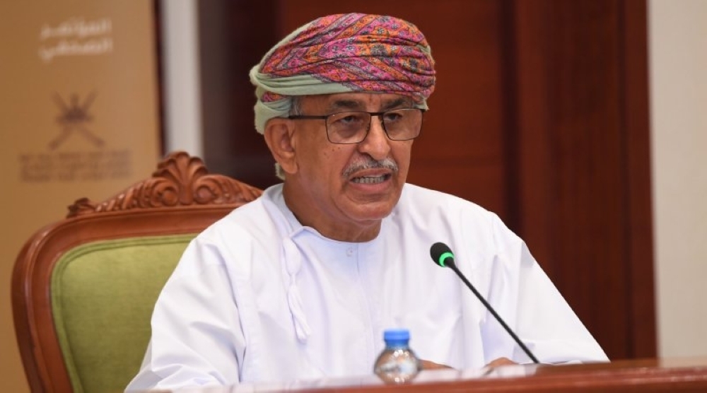 The Minister of Health, Dr. Ahmed bin Mohammed al Saeedi