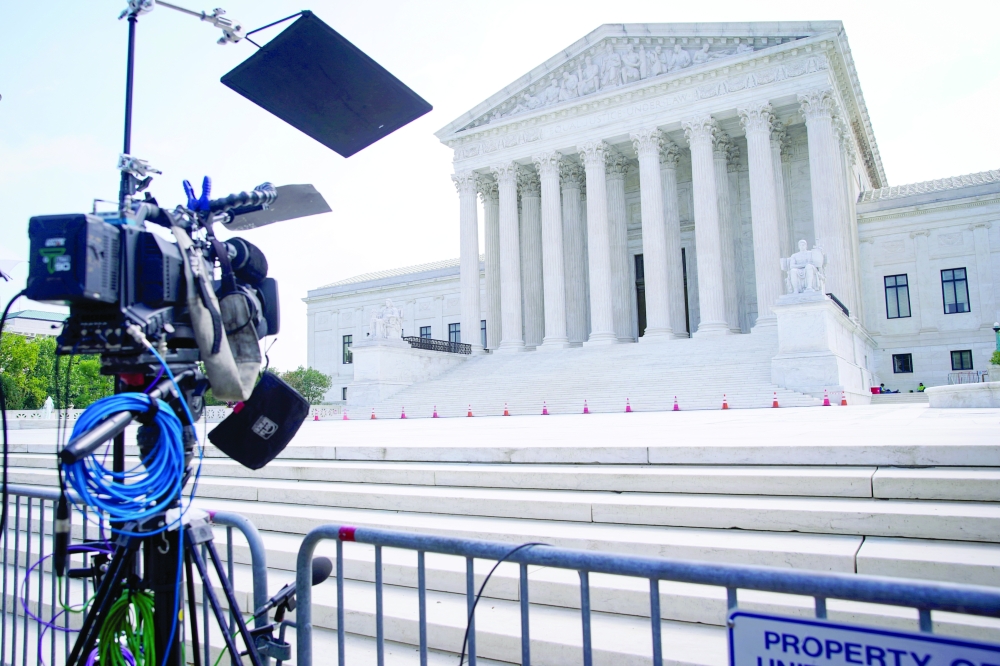 The Supreme Court building is seen in Washington. - Reuters File Photo