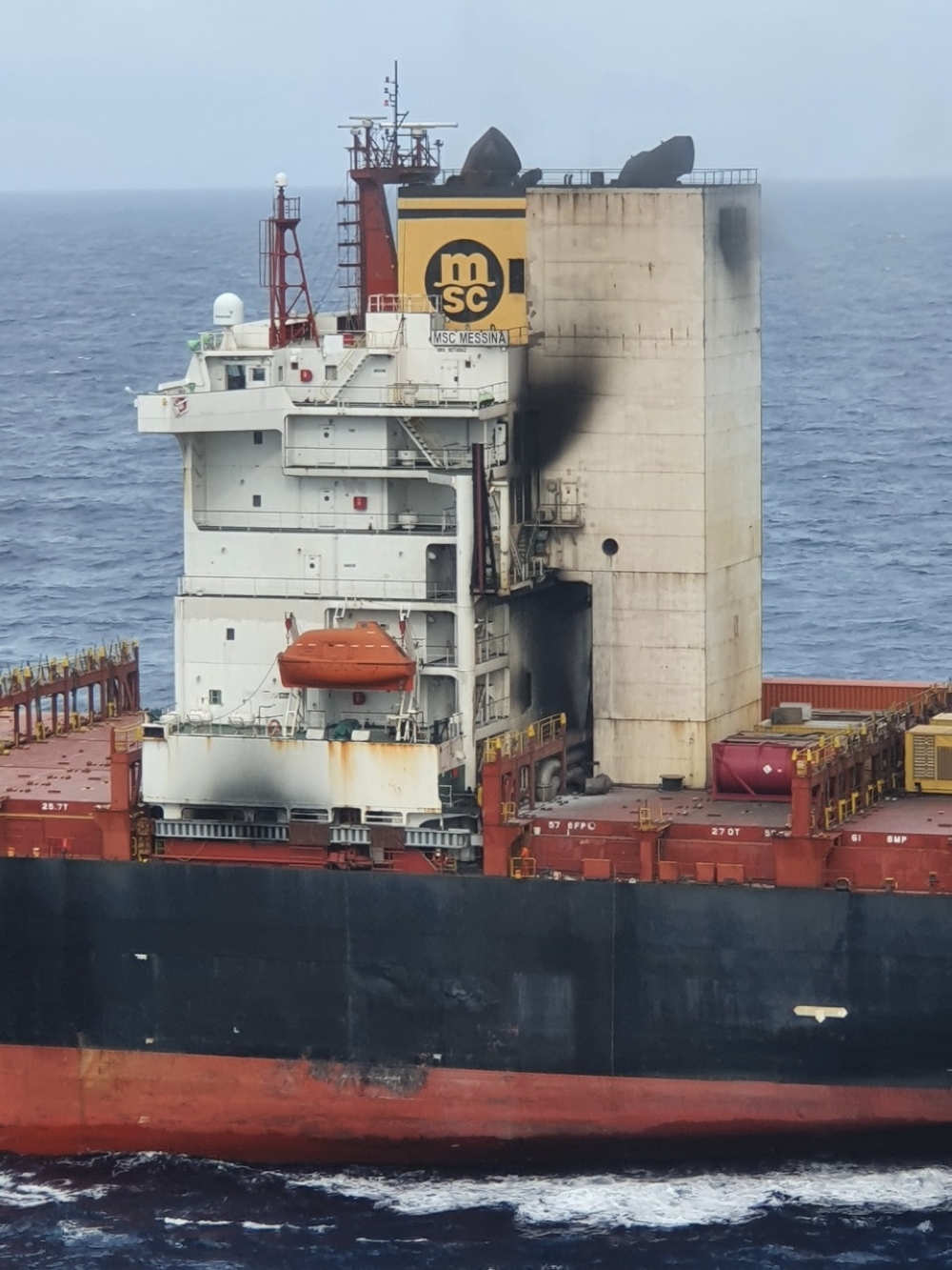 Liberian-registered MV MSC Messina