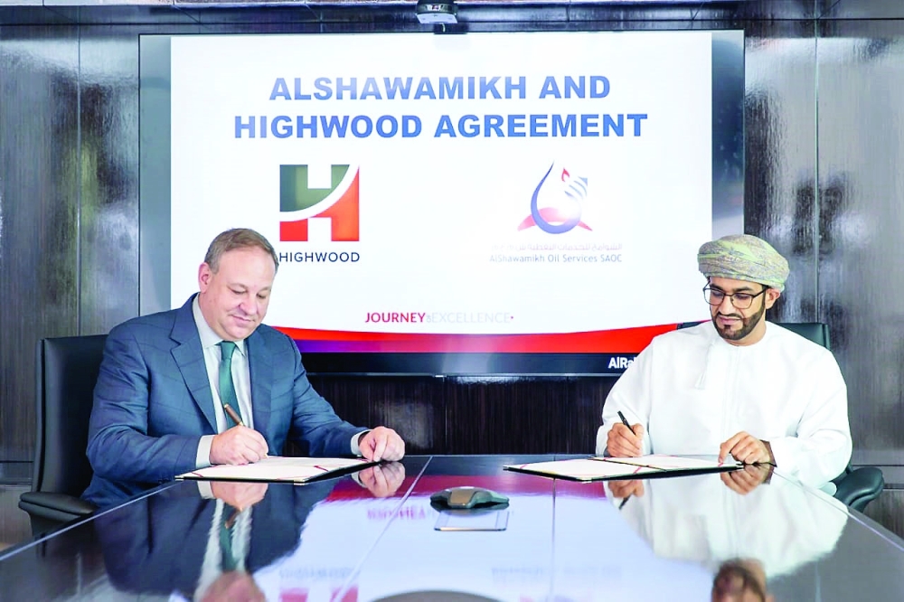 Alshawamikh Oil Services inks strategic pact with Highwood  Global