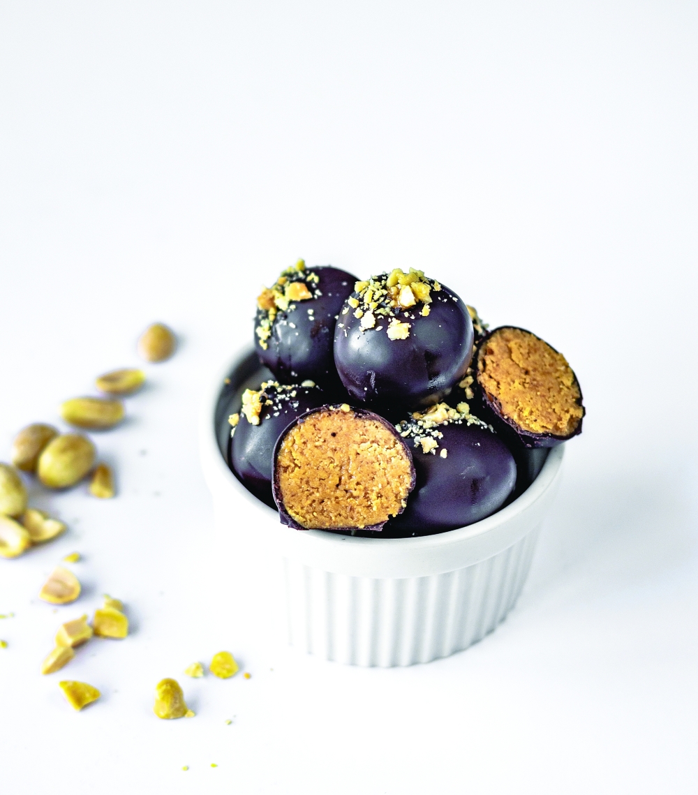 Dark Chocolate PB Balls