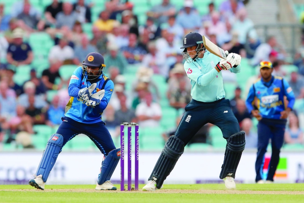 England's Joe Root in action. -- Reuters