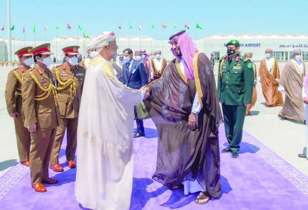 Sultan of Oman Leaves Kingdom of Saudi Arabia 2