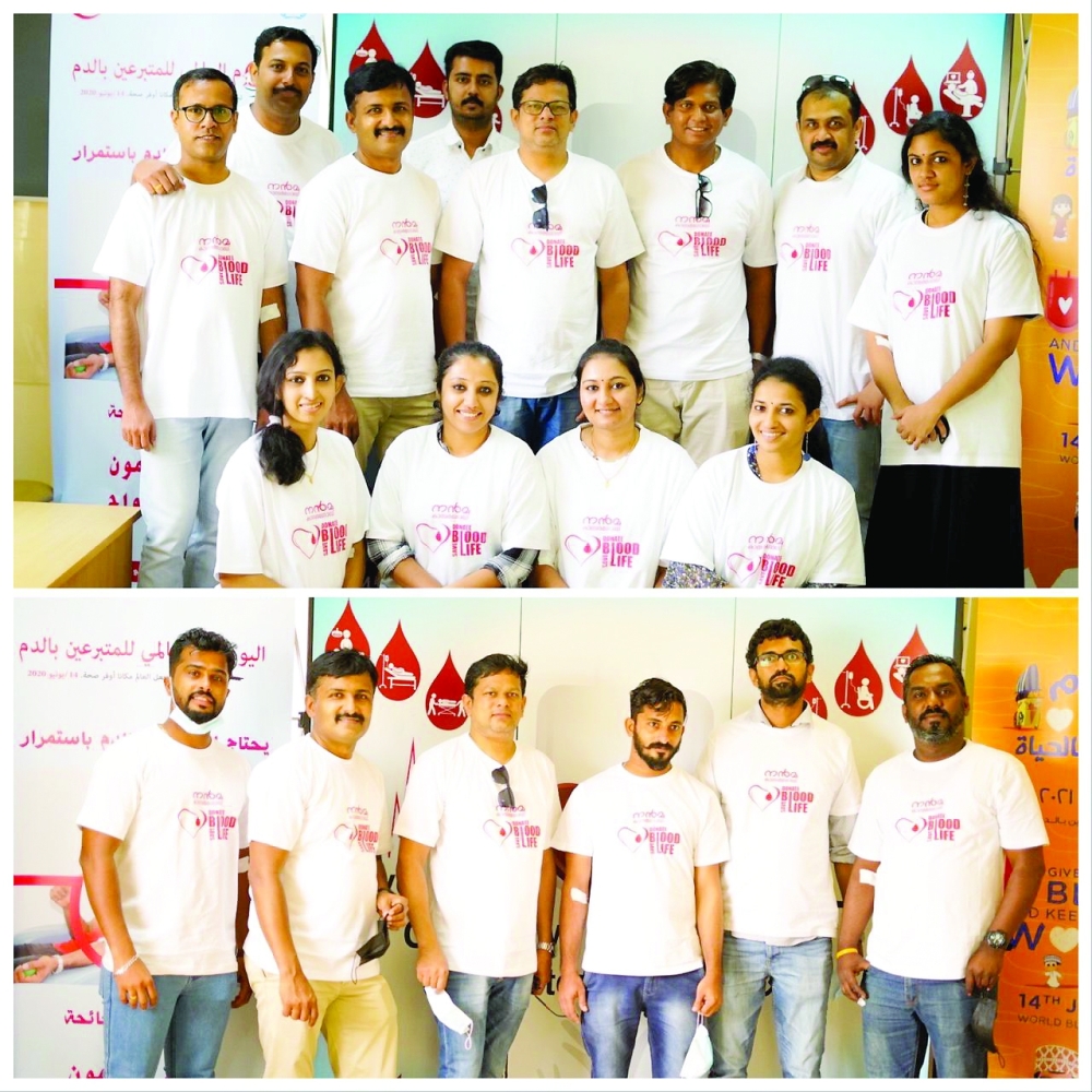 Blood donors can donate