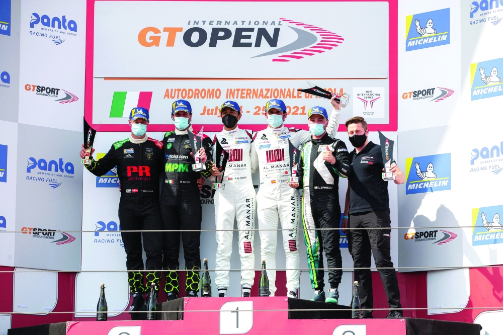 Race 2 podium 2