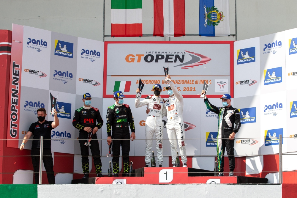 Race 2 podium