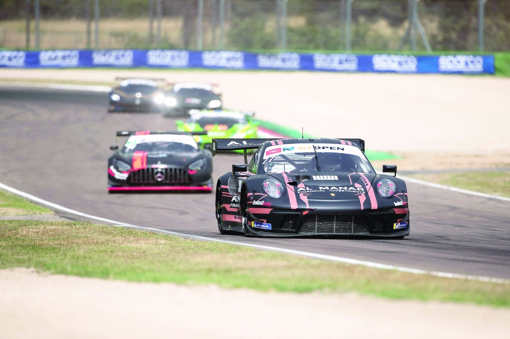 Race 2 action from Imola
