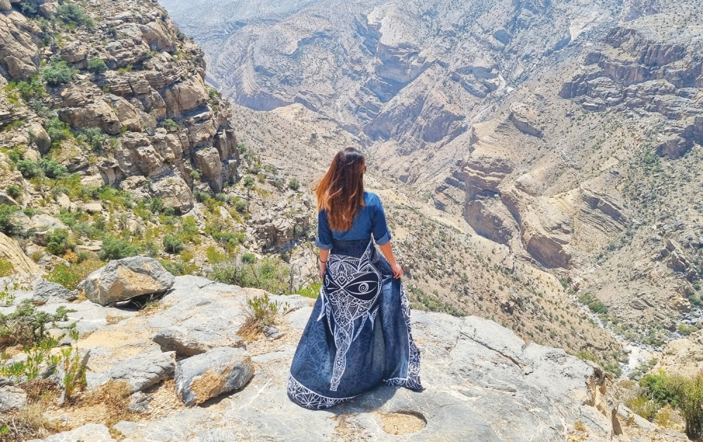 Canyon view of Jabal Akhdhar