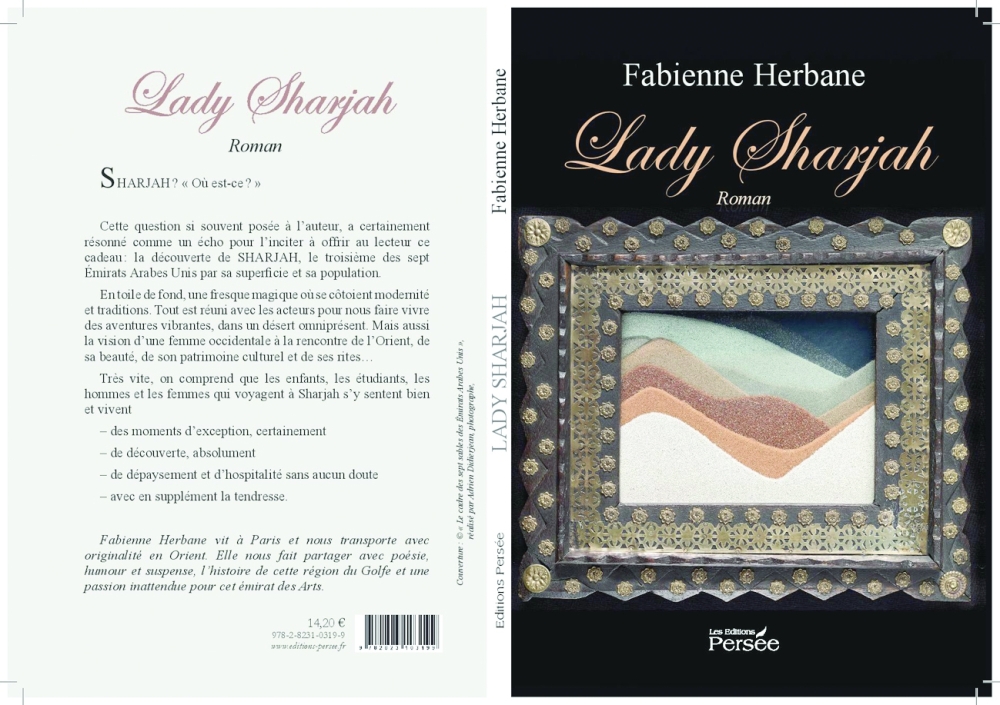 Lady Sharjah book cover by Fabienne Herbane
