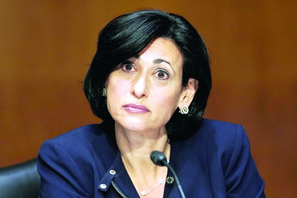 Dr Rochelle Walensky, Director, Center for Disease Control and Prevention