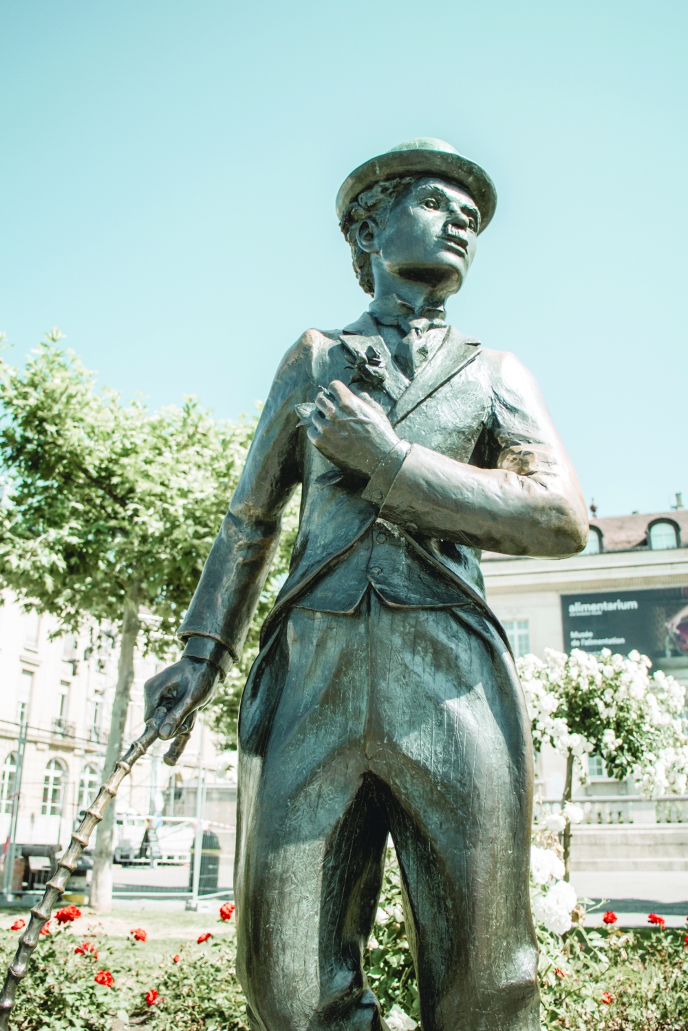Statue Chaplin Vevey