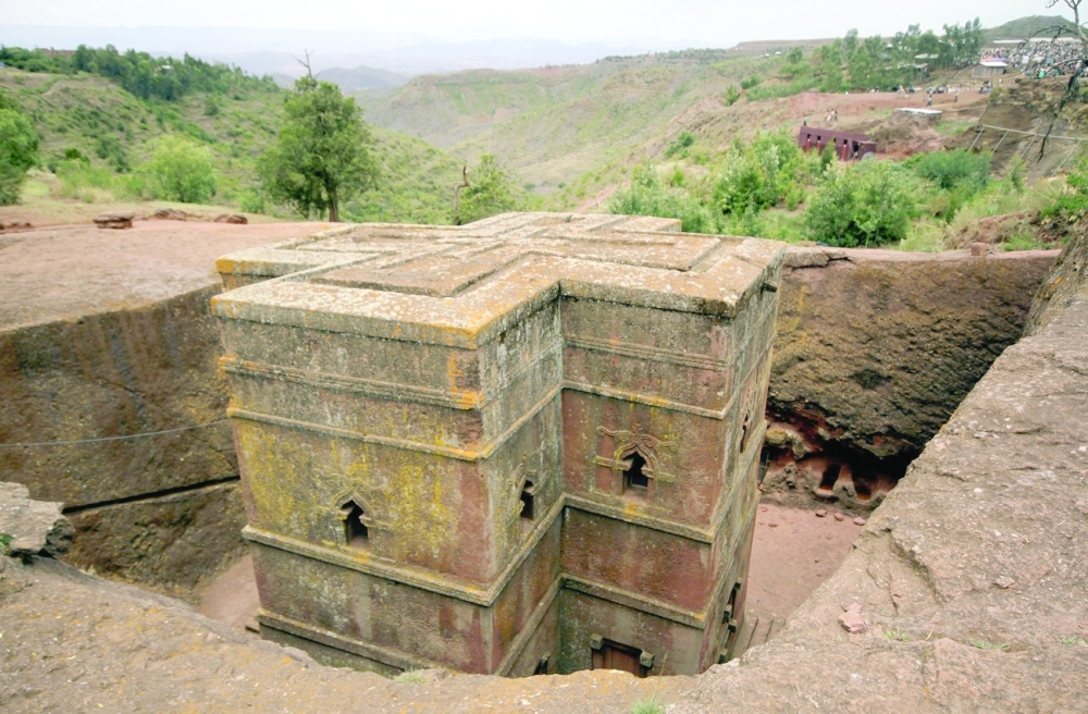 Bet Medhane Alem rock church is seen in Lalibela. - Reuters