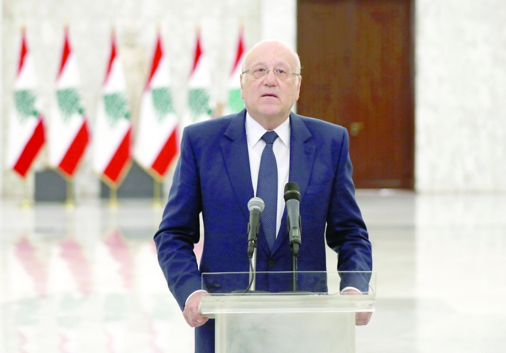 Lebanon's new PM-designate Najib Mikati