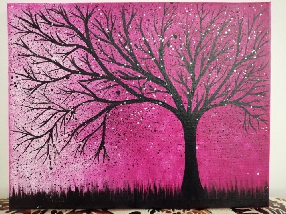 Magenta Tree