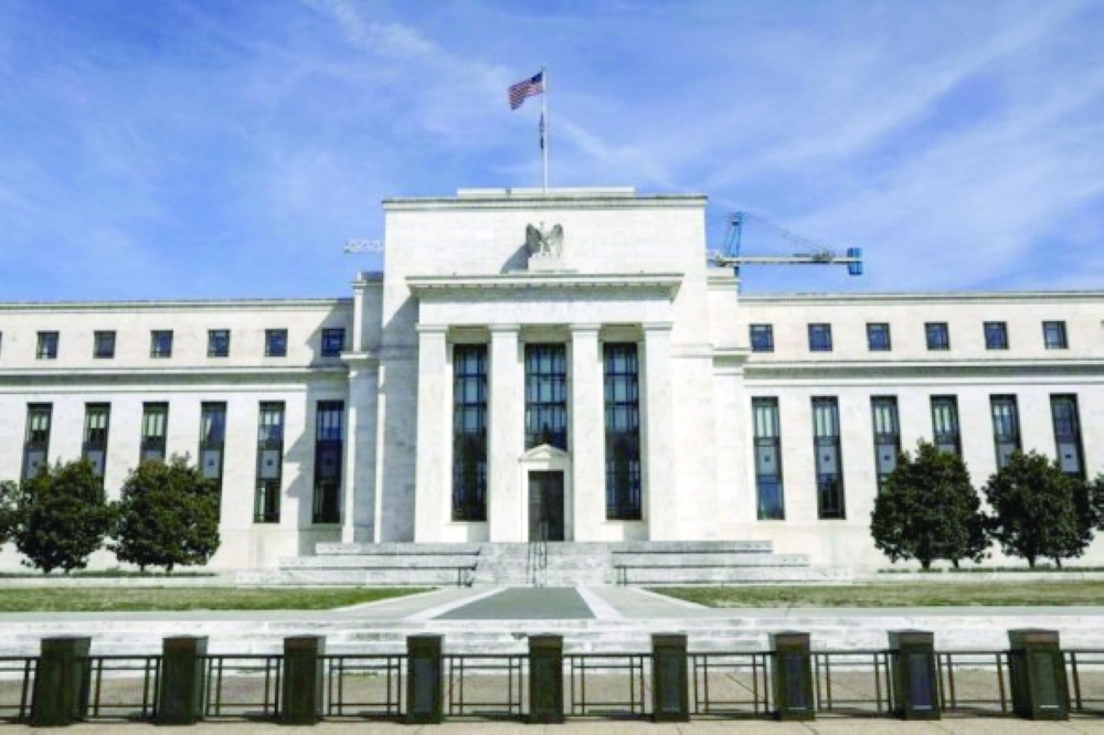The Federal Reserve Board building on Constitution Avenue is pictured in Washington. — AFP