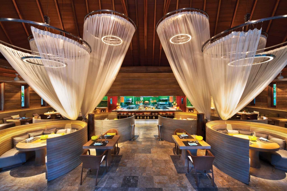 Private Dining on the beach or Coral Terrace