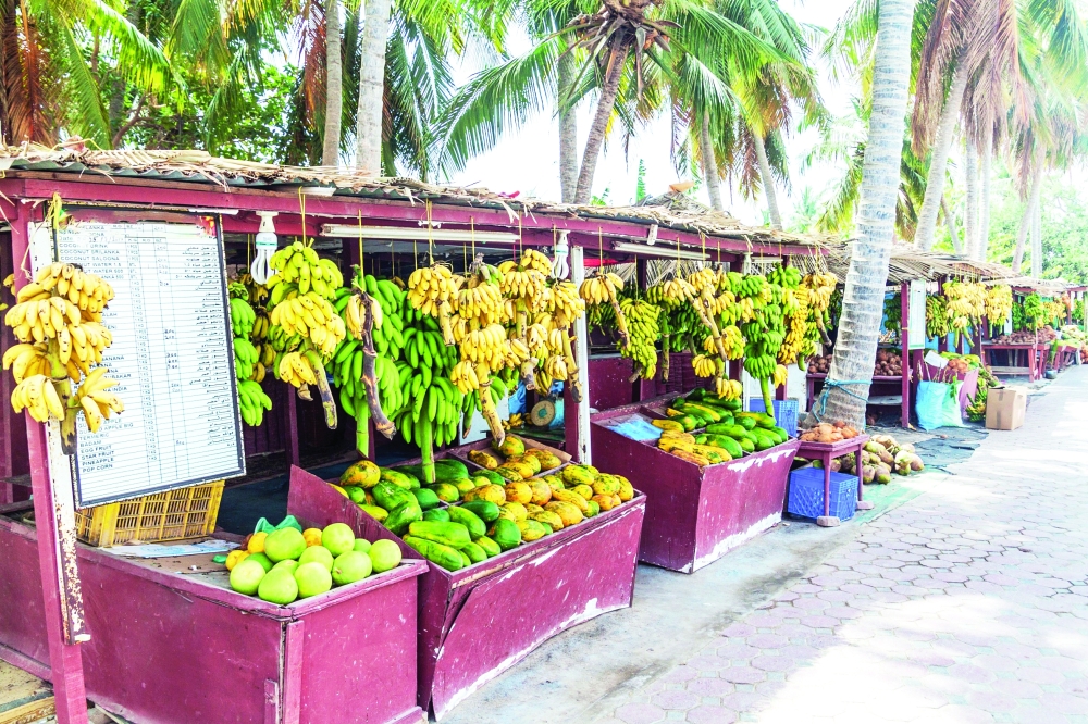 Fruit,Stalls,In,Salalah,,Oman