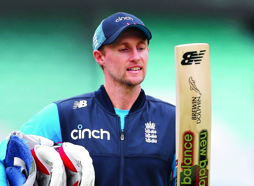 England's Joe Root 