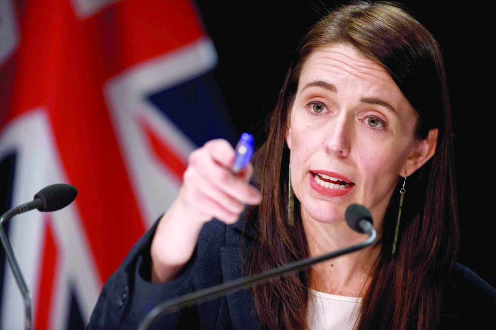 New Zealand Prime Minister Jacinda Ardern 