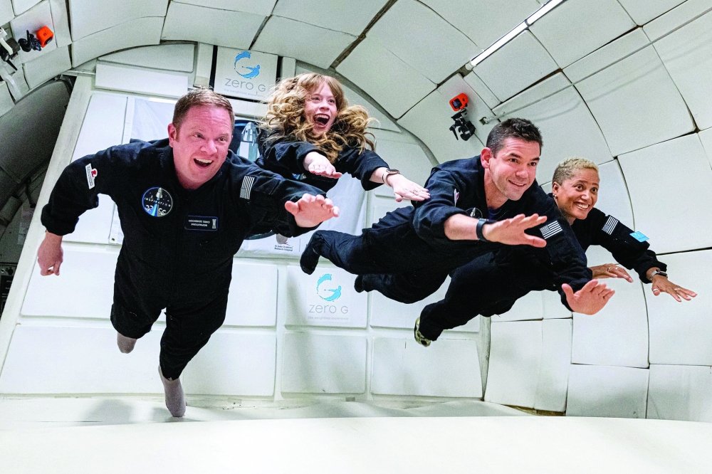 The Zero Gravity Experience allows adventurers to flip, float, somersault and hang upside-down in the hollowed-out cabin of a Boeing 727.