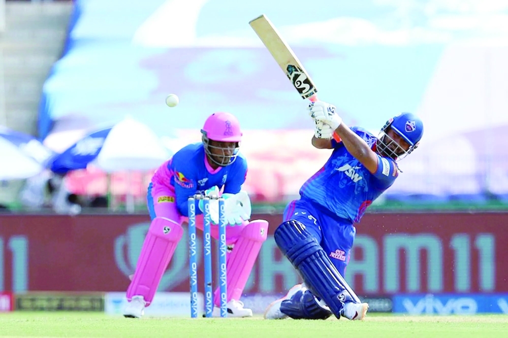 Delhi Capitals skipper Rishabh Pant in action. -- BCCI