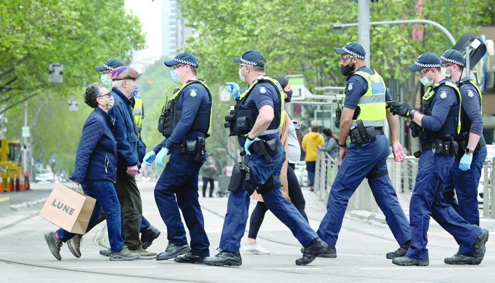 Melbourne cases hit record despite lockdown Oman Observer