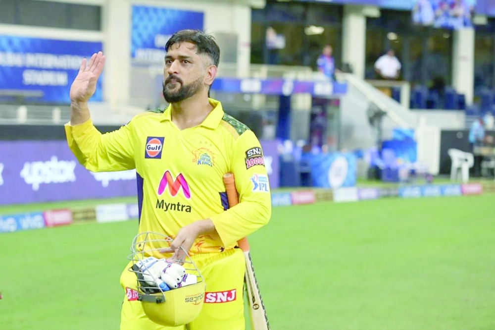CSK captain MS Dhoni