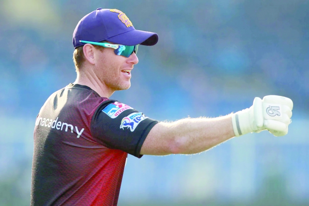 KKR captain Eoin Morgan