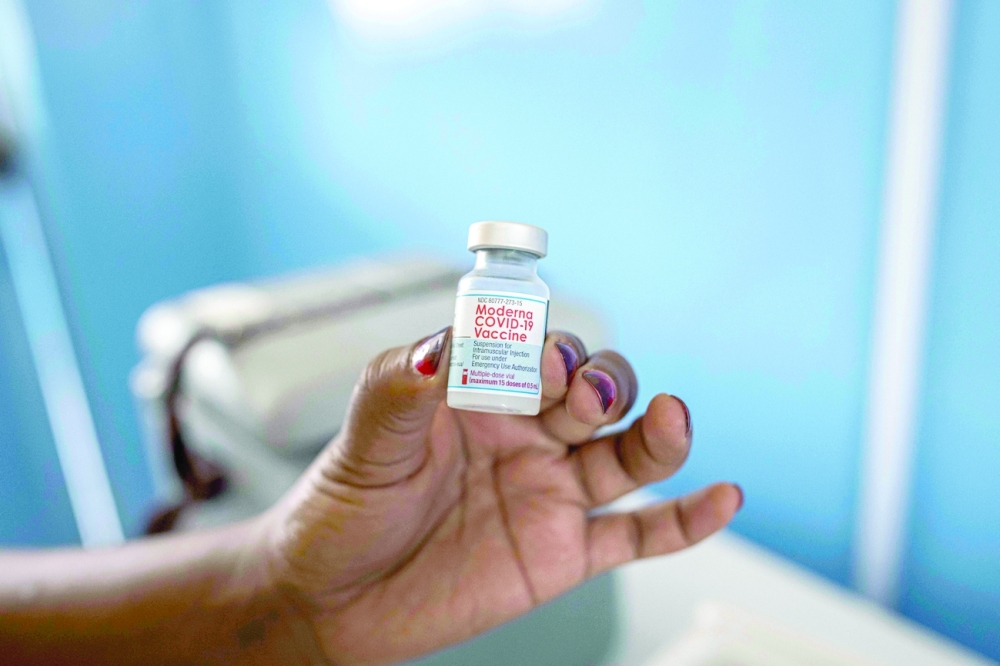 Less than half of the African countries that have received vaccines have fully vaccinated an average of about 2 per cent of their population. -- AFP