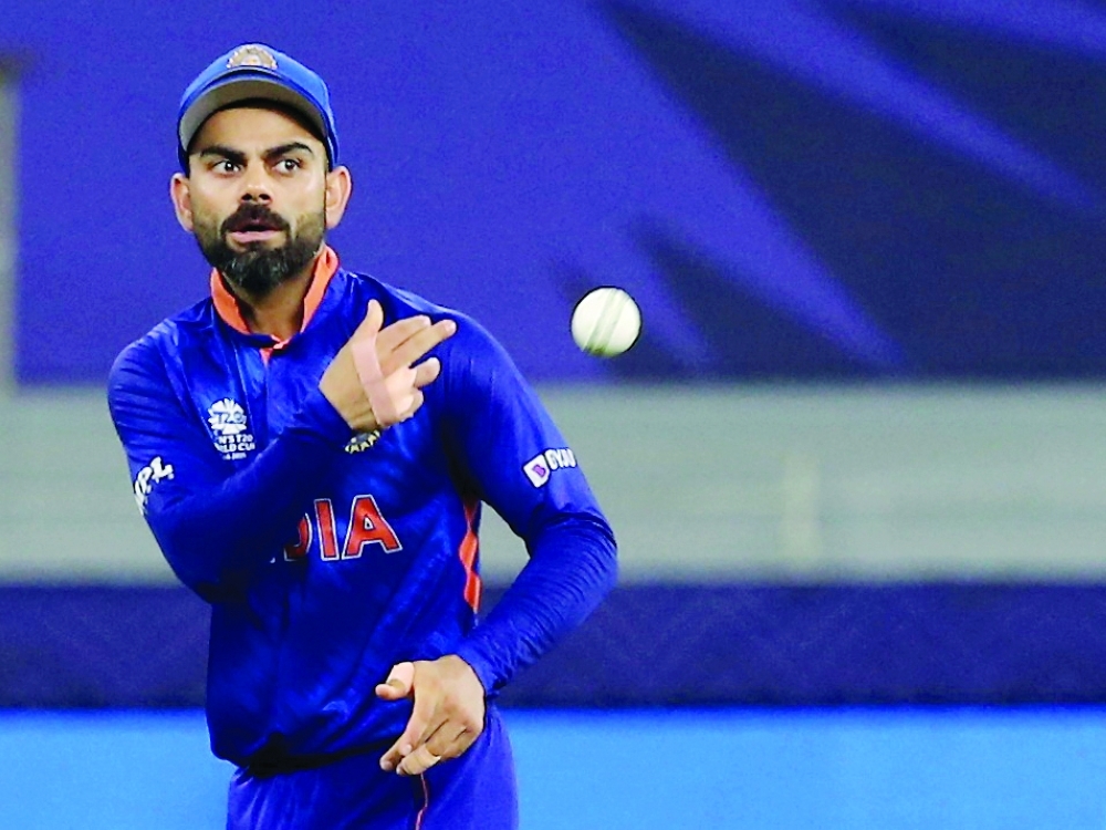 India's Virat Kohli. -- Reuters