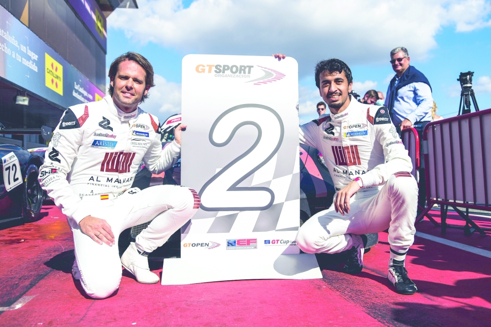 Second place for Soucek and Al-Zubair in the last race of the season.