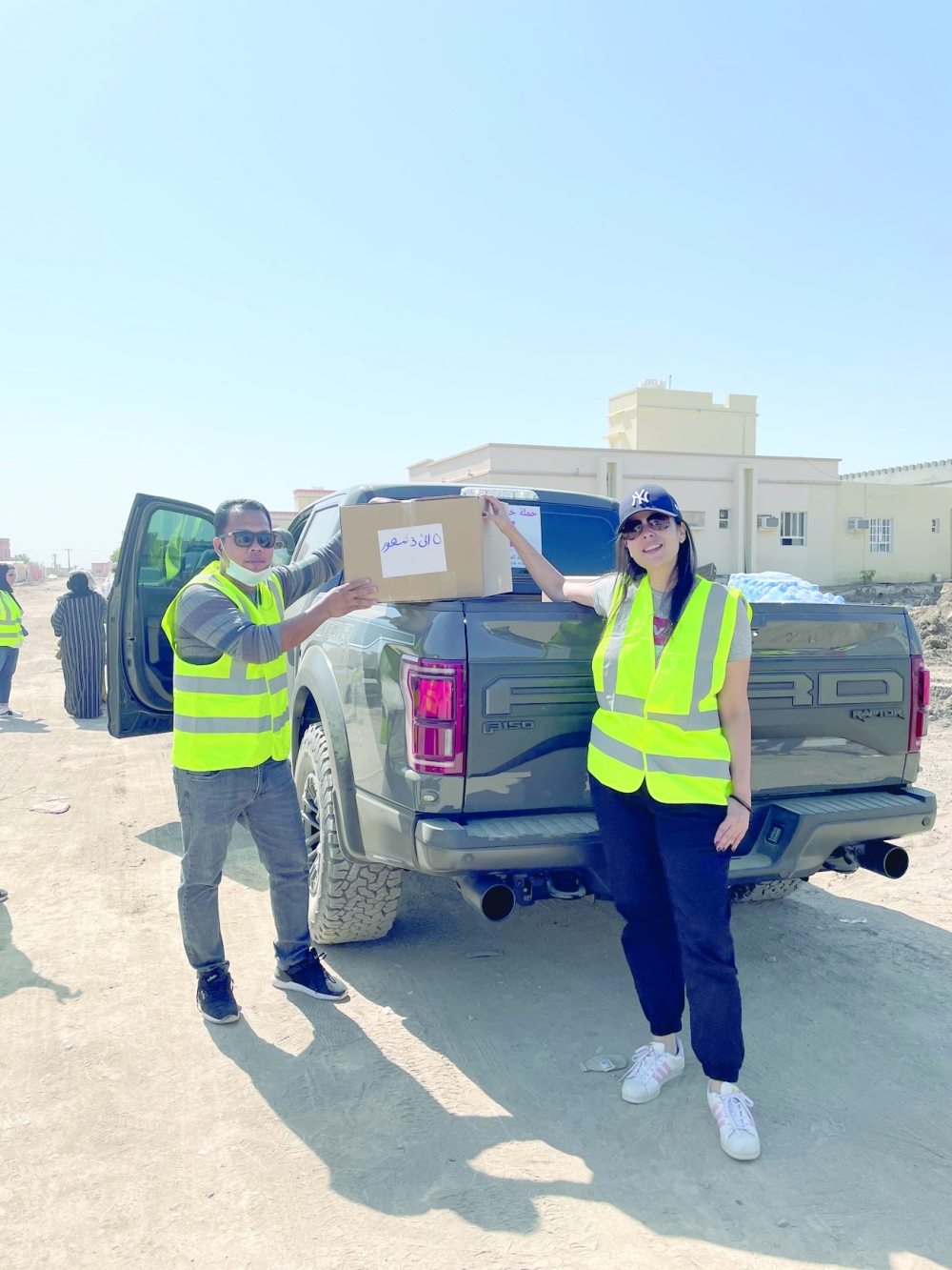 Volunteering work at Khaburah, Suwaiq by Rosh and team